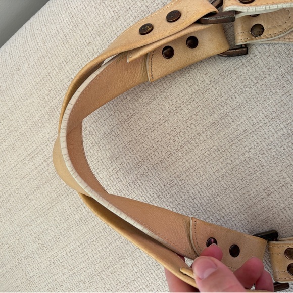 Mulberry Tan and Brown Woven Tote - Picture 4 of 6